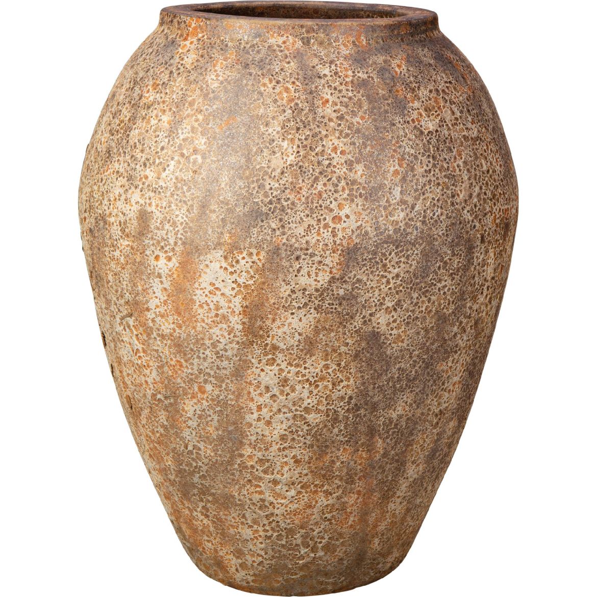 Picture of 25 in. Gold Urn - Volcanic Rust