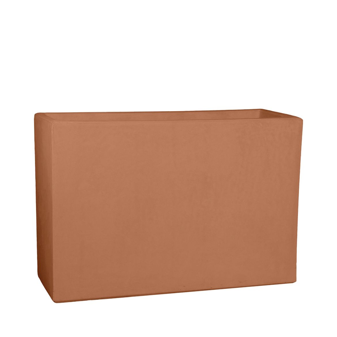 Picture of 36 in. Tall Modern Rectangle - Natural Finish  - Terracotta