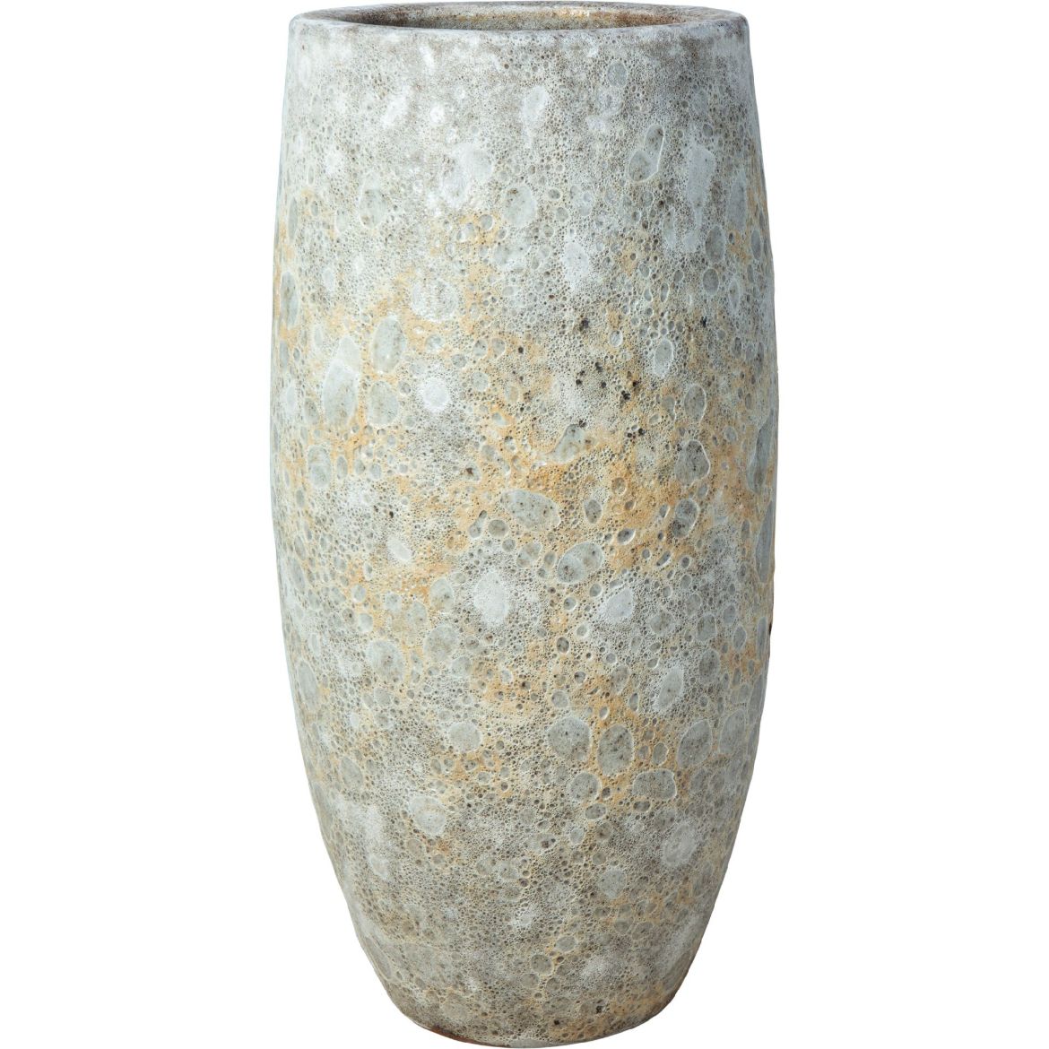 Picture of 12 in. Corona Vase - White Lava