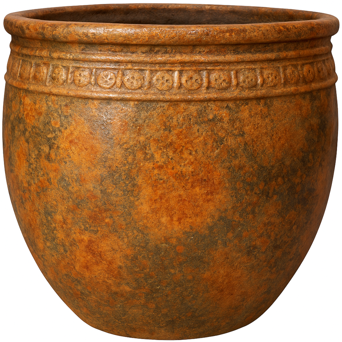 Picture of 24 in. Coin Pot - Volcanic Rust
